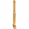 Ekena Millwork Saratoga Rough Sawn Timber Gable Bracket, Western Red Cedar, 108"W x 54"H x 4"D x 4"F, 12/12 Pitch GBW108X54X0404SAR00RWR - alternate 4